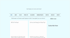 Desktop Screenshot of createandcapturelife.com